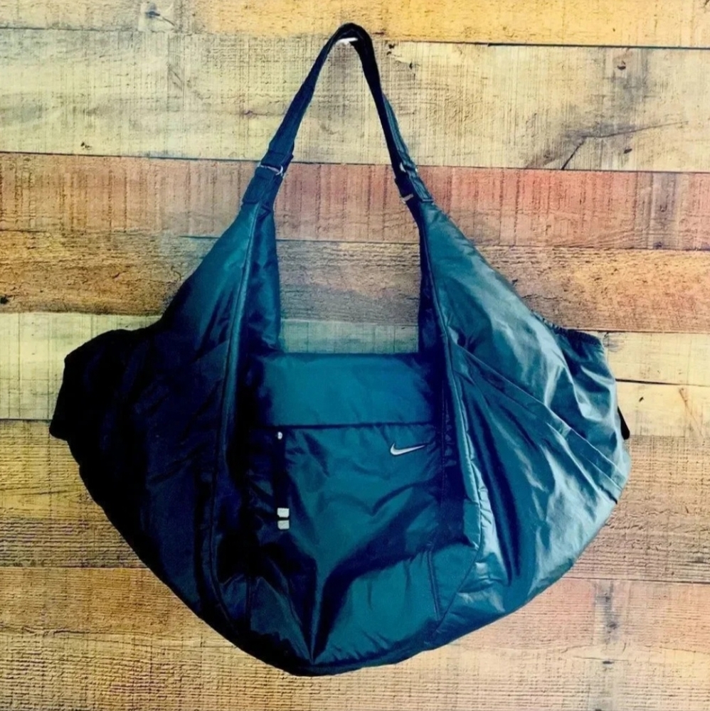 Nike Black Collapsible Tote Bag